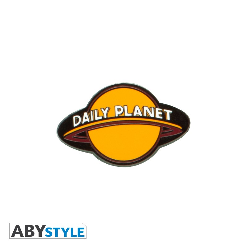 pin's daily planet esprit pop shop superman badge