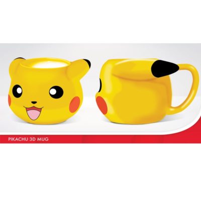 mug 3d pikachu pokemon