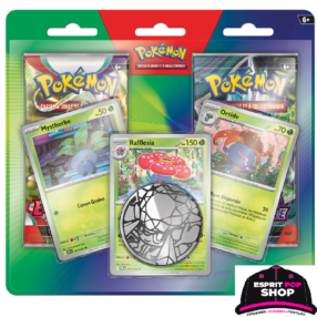 Duo-Pack Pokémon - Mars 2026 : Mystherbe, Ortide & Rafflesia