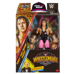 Figurine articulée Bret "Hit Man" Hart WWE Mattel Élite Edition