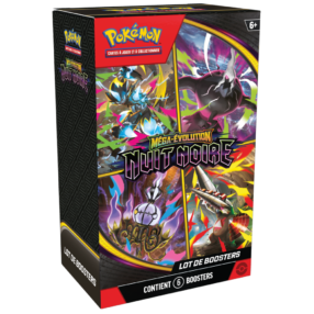 Bundle 6 boosters Pokémon M05 - Nuit Noire - FR