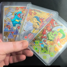 Lot 3 cartes pokemon réservé pour Anthony