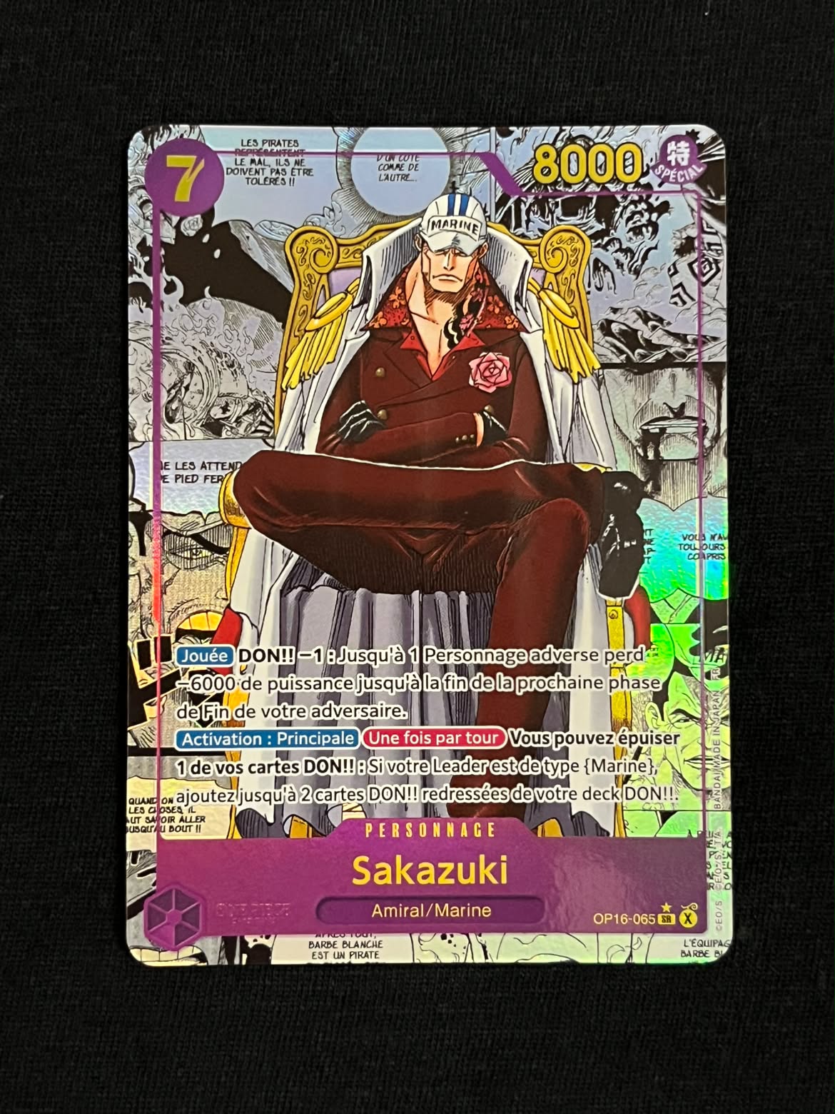 Carte manga Sakazuki op16 065