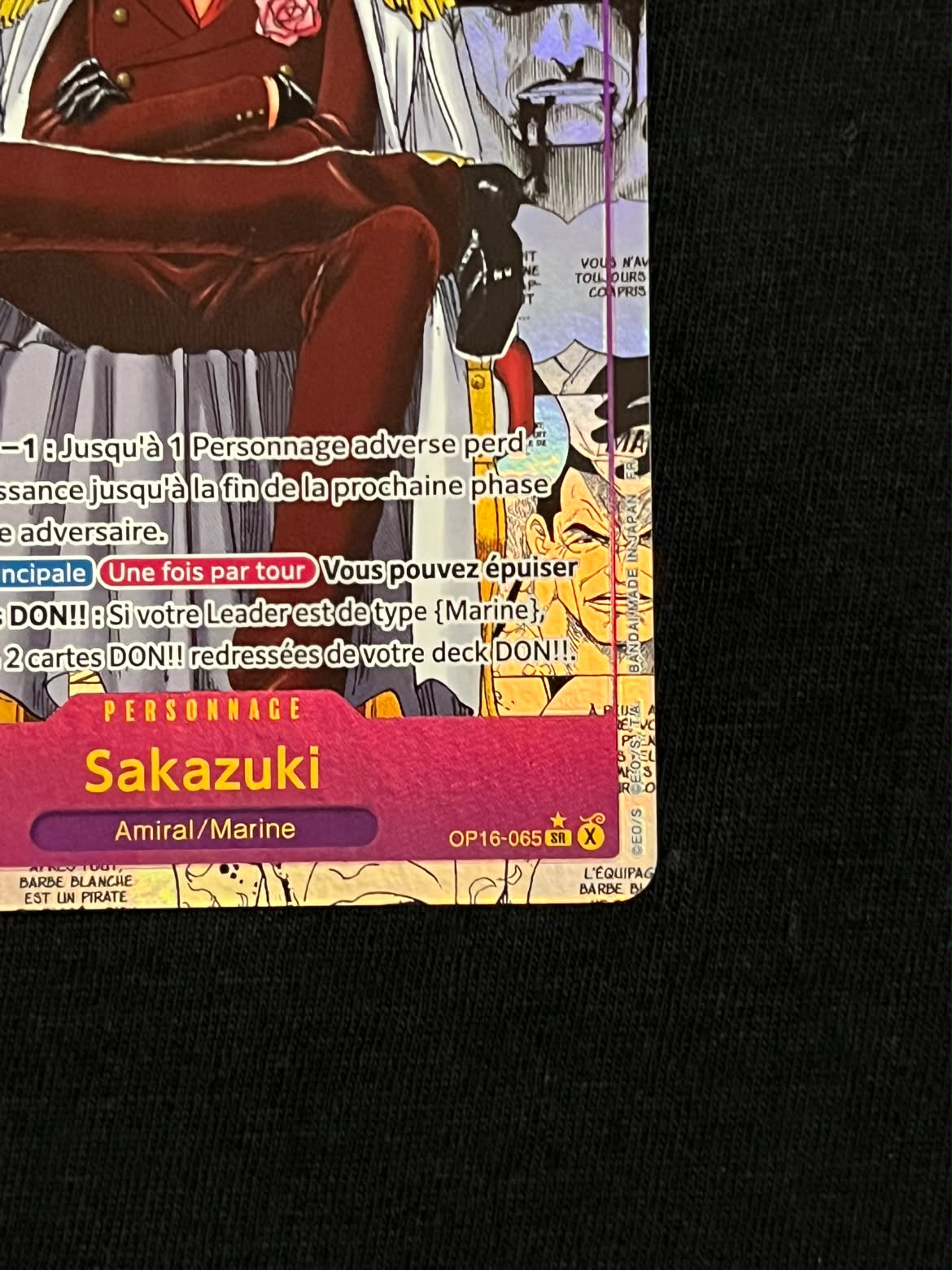 Sakazuki OP16-065 Manga Rare – OP16 The Time of Battle – One Piece Card Game – Image 5