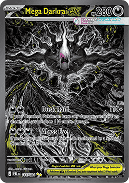 Méga-Darkrai-ex Illustration Spéciale Pokémon Nuit Noire