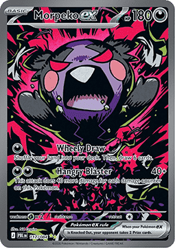 Morpeko-ex Pokémon Nuit Noire