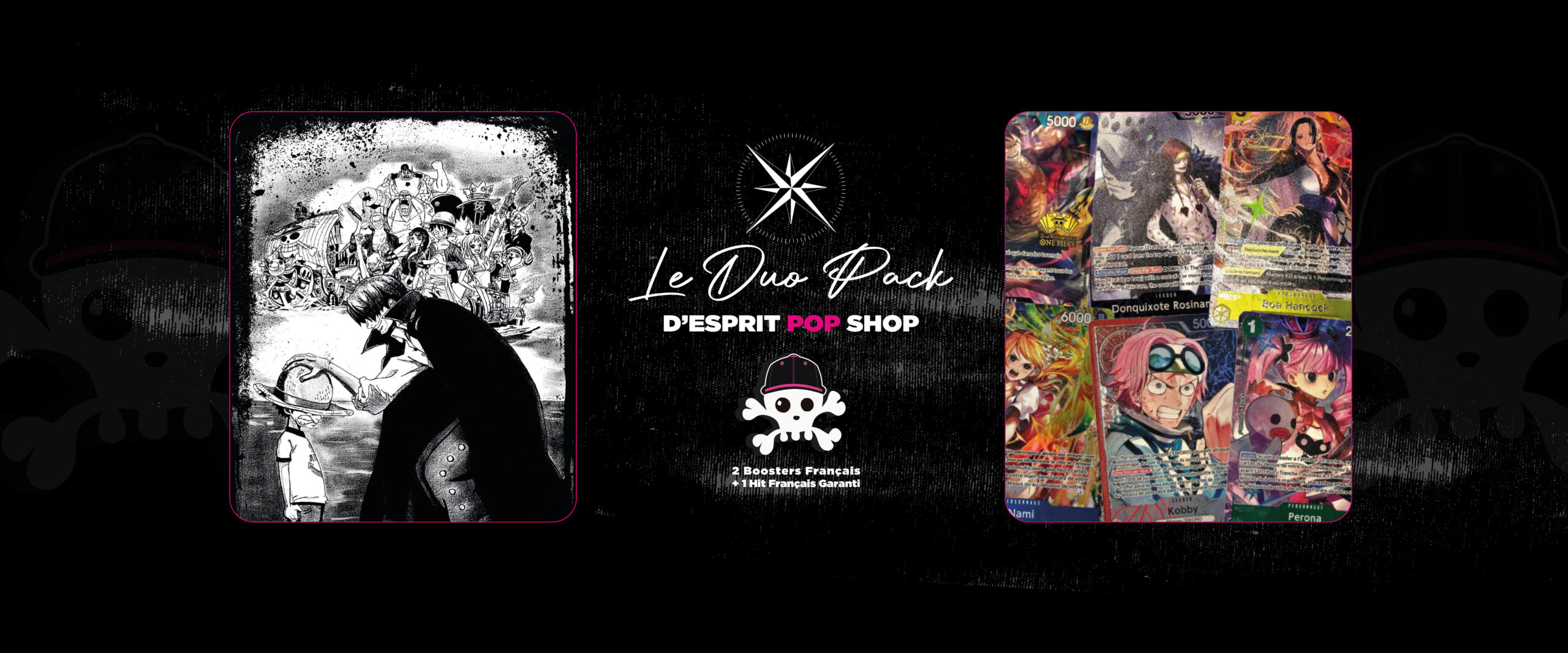 Duo Pack One Piece Esprit Pop Shop créé avec Arnaud Figueroa